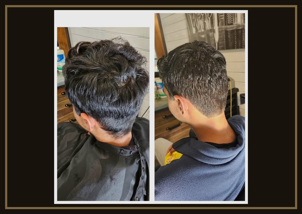 Classic men haircut