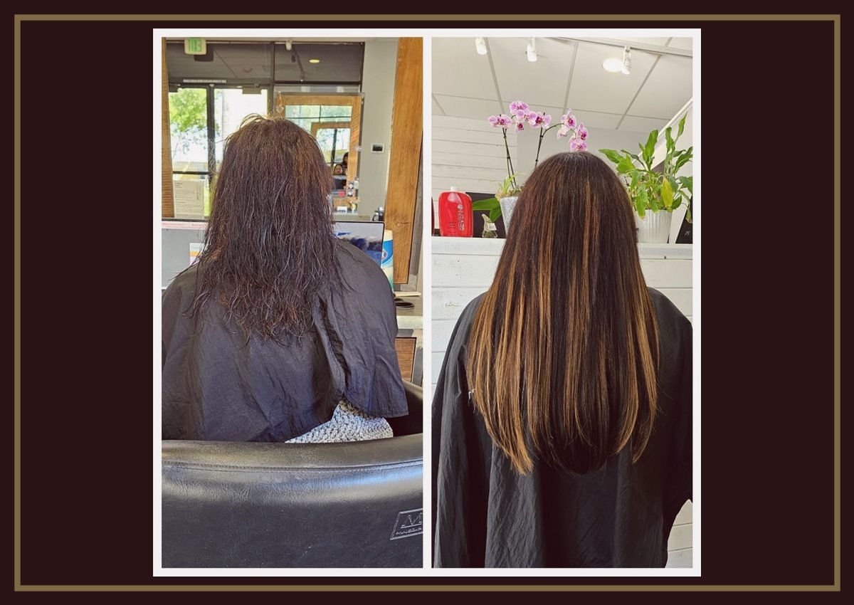 Keratin fusion extensions